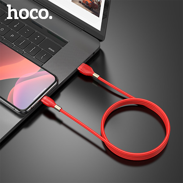 hoco. U92 laddningsdatakabel lämplig för Apple mobiltelefon