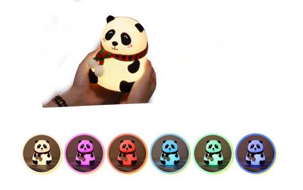 Panda Julegaver til Jenter, Kvinner, Barn Nattlys Cu