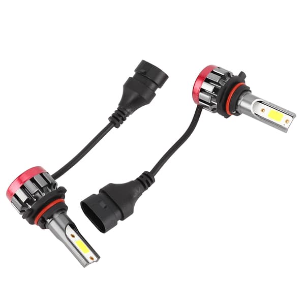 Par LED-pærer for tåkelys frontlys 3000LM 30W EV19 9006/HB4 Vanntette Lime-belysning