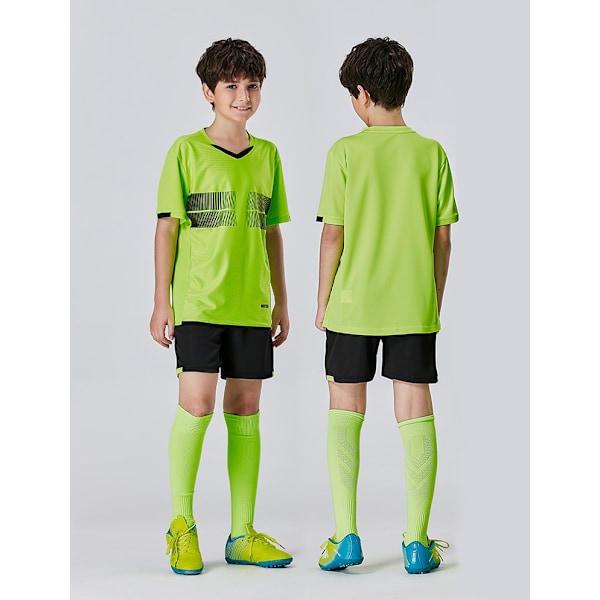 Anpassade barnfotbollströjor Kostym pojkar fotbollsuniformer Futebol tröjset fotbollsutrustning barn flickor sportkläder kläder White B XS