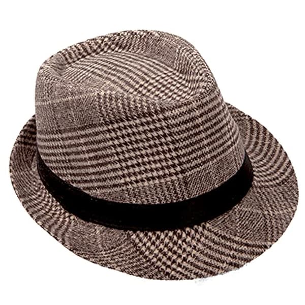 Hat Vintage Manhattan Jazz Hatte til Mænd og Kvinder Jazz hat t