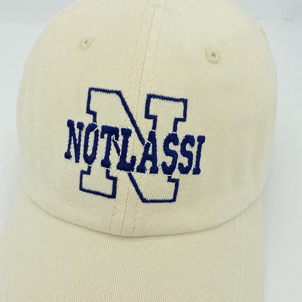 Hat Dame Simpel Bogstav Broderi Casual All-Match Baseba Gray