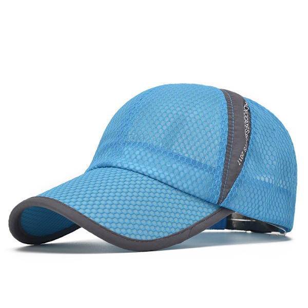 Unisex Andningsbar Full Mesh Baseballkeps Snabbtorkande Löpning h I