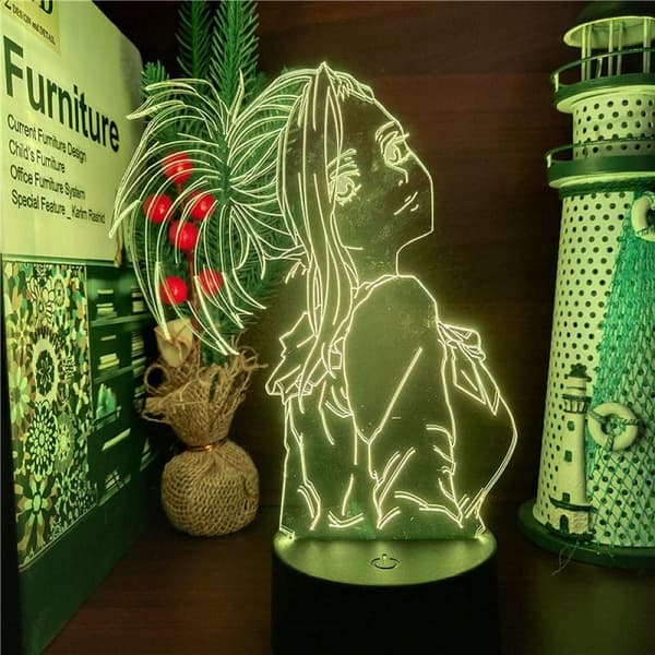 3D LED Lampe 3D Natlys Yaoyorozu Momo 3D LED Natlampe