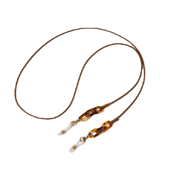 Akryl Leopard Halsband Glasögonkedjor Solglasögon Snören
