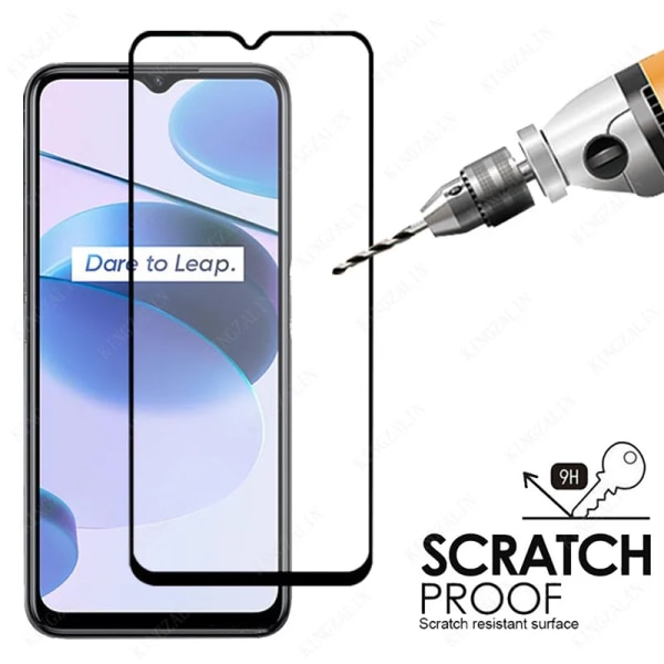 Härdat glas för Realme C33 skärmskydd skyddsglasfilm