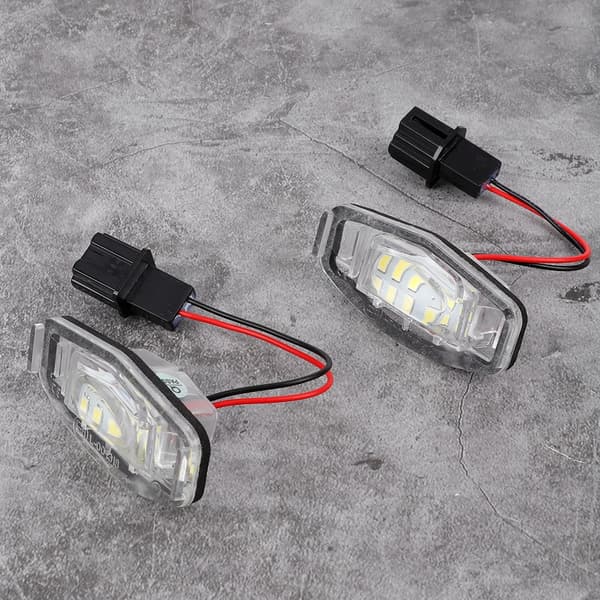 1 Par 18 LED Hvidt Nummerpladelys Til Accord 03-12 Biltilbehør