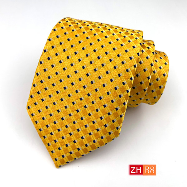 Fashion Tie Klassisk Blommig Herr Handgjord Jacquard Nacke B8V