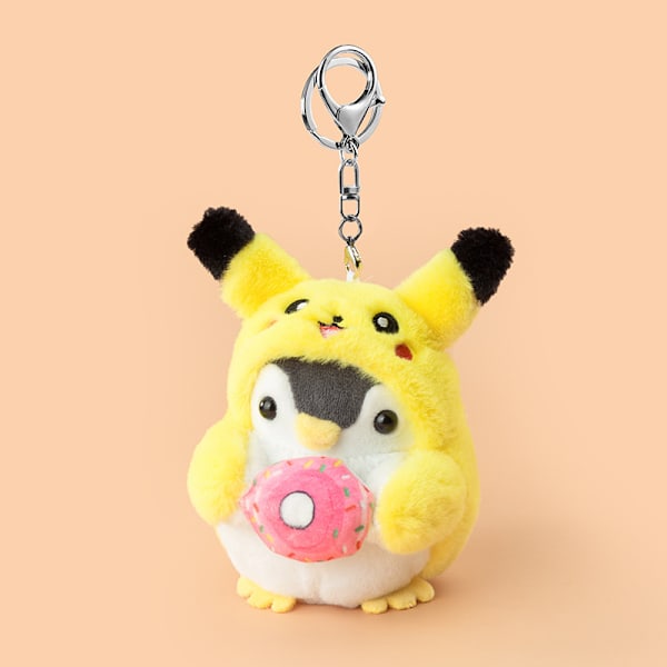 Pikachu-Pingviini Avaimenperä, Keltainen Pehmolelu Avaimenperä Joululahjaksi, Söötti Avaimenperä Reppuihin, Naisten Avaimenperä Pikachu
