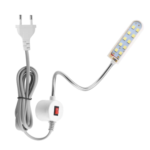 10Beads SMD  LED-ompelukone lamppu LED-magneetti ompelukone valo 6W