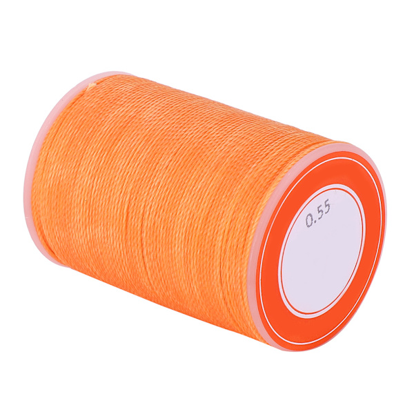 0,55 mm rund vaxtråd 3 trådar DIY handgjorda läderhantverk sytillbehör 120 meter S061