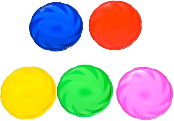 Plastik Flyvende Disk til Børn og Kæledyr, Letvægt Farverig