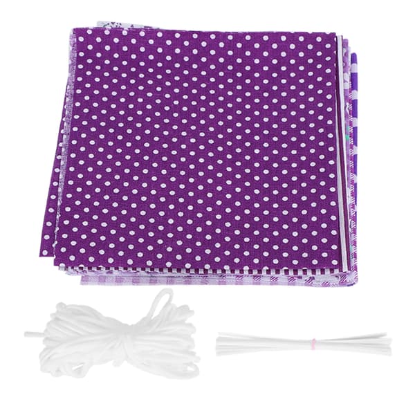 Quilting sy- och hantverksbomullstyg DIY dammsäker munskyddstyg elastiskt repset