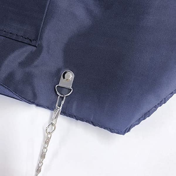 AVEKI Dame Aften Håndtasker Brude Bryllup Taske Håndtaske, Navy Blå