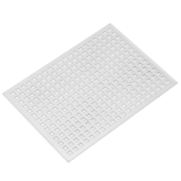 Präglingsstans i kolstål, dekorativ stencil för DIY-skrotbok och pappershantverk