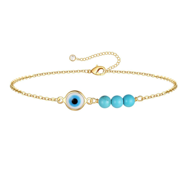 Wekity Delikat Guld Armband för Kvinnor, Justerbart Skiktat Armband