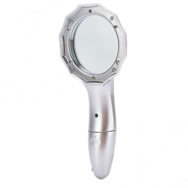 Forstørrelsesglas 6 LED-lys Paraply Kniplinger Trim Form L