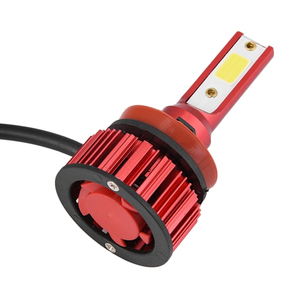 1 Par Super Lyse Bil LED Hodelyskit Hodelyspærer 6000K 50W H8