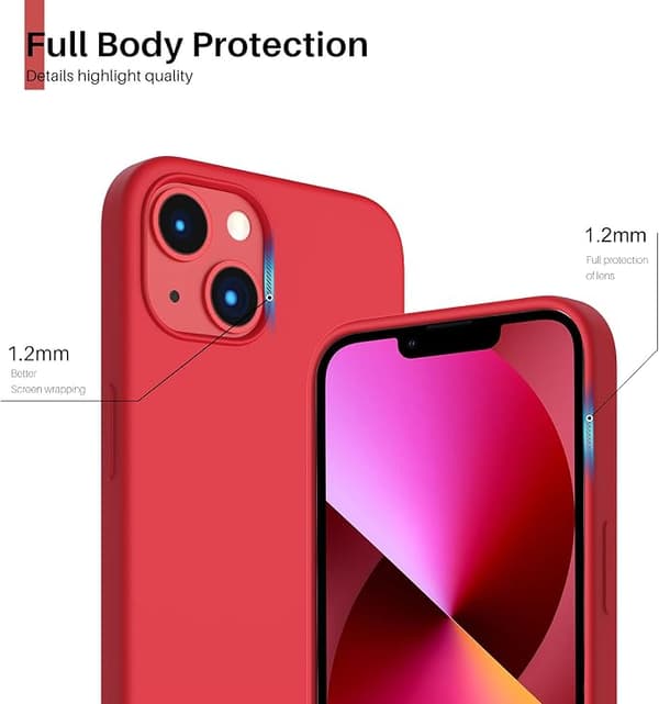 Kompatibel med iPhone 11 Deksel, Ultratynt Flytende Silikon