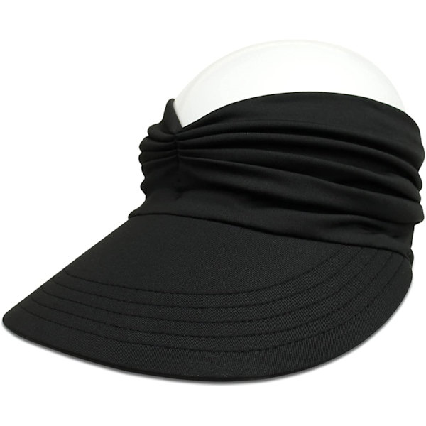 Dam solhatt med bred brätte sommar UPF 50+ UV-skydd B