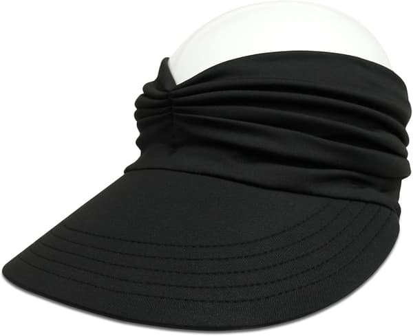 Solskjermhatt for kvinner, bred brem, sommer, UPF 50+ UV-beskyttelse B