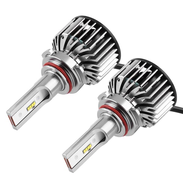 1 Par Super Lyse Bil LED-Hodelyskit Hodelyspærer 6000K 55W 9012