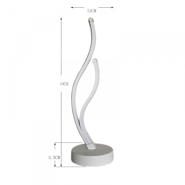 Led-bordslampor för sovrum, modern sänglampa, Contempor