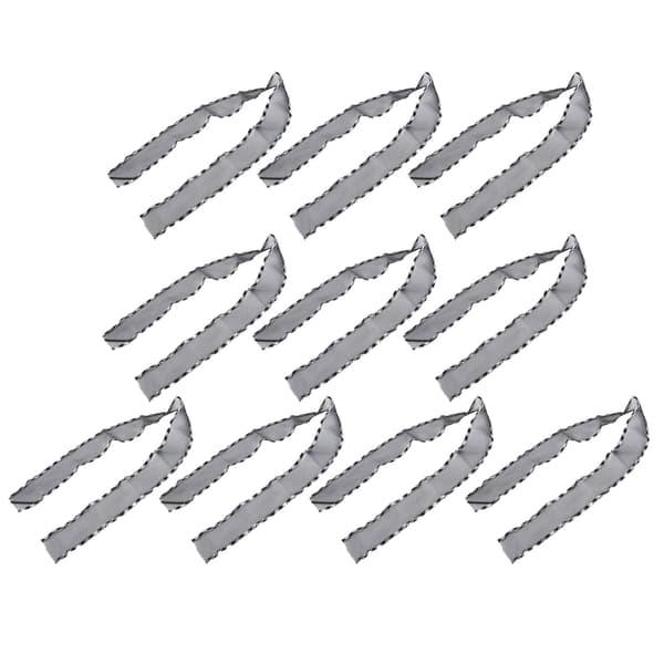 10 meter kantbånd polyester tyl til tøjtilbehør DIY hovedbeklædning hår 2,6 tommer (sort C1 )