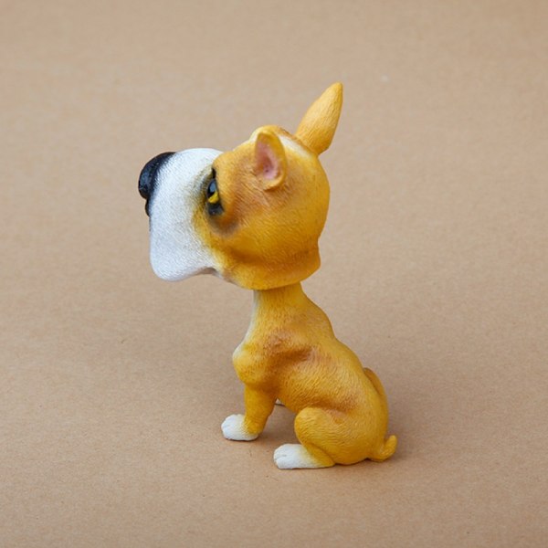 Bobble Head Hunde Bobbing Hoveder Bil Dash Hvalp Bil Dekoration (Bokser)