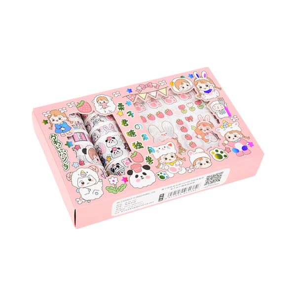 Washi-teippi DIY-koristelu Läpinäkyvä tulostus Toistuvasti liitä Ei leikkausta Washi-teippisarja94044 Makeiset Licorne