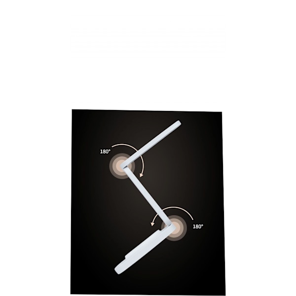 Fällbar förvaringsbordslampa, kreativt skyddande öga Learnin