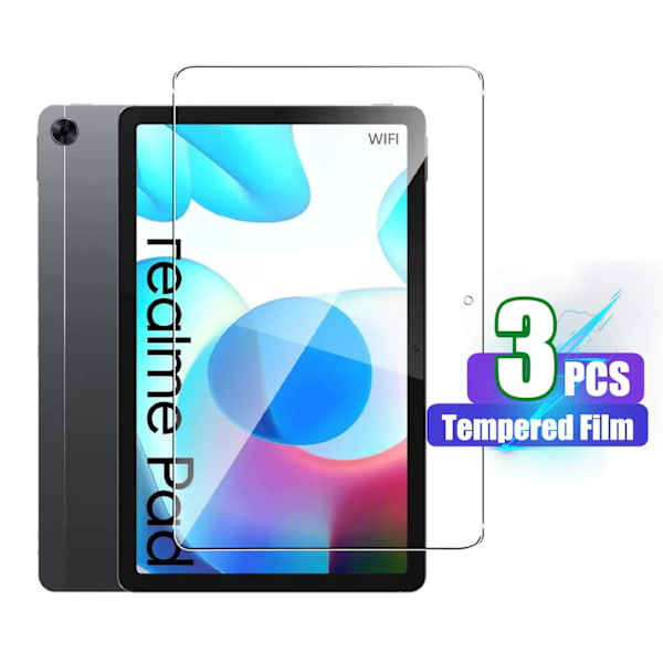 Realme Pad 10.4'' Tablet skärmskydd 9H hårdhet glas härdat glas skärmskydd härdad film för Realme Pad 10.4 tum 2021