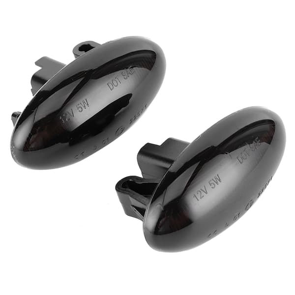 Sidemarkerlys Dynamisk Blinklys Indikator Flydende LED Lampe til Peugeot 1007