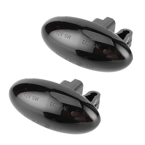Sidemarkerlys Dynamisk Blinklys Indikator Flytende LED Lampe for Peugeot 1007