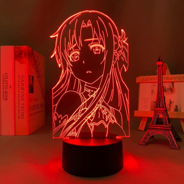 SAO Anime Figur LED Lys Søte Gutter & Jenter Julebursdag