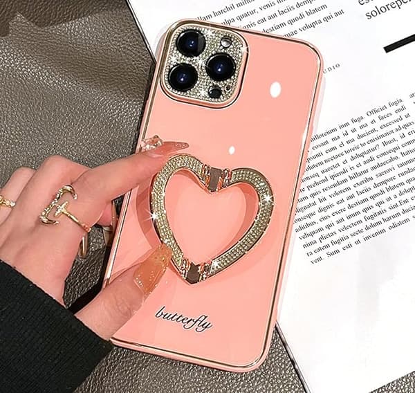 Kompatibel med iPhone 11 Pro Deksel for jenter Kvinner Søt Gl