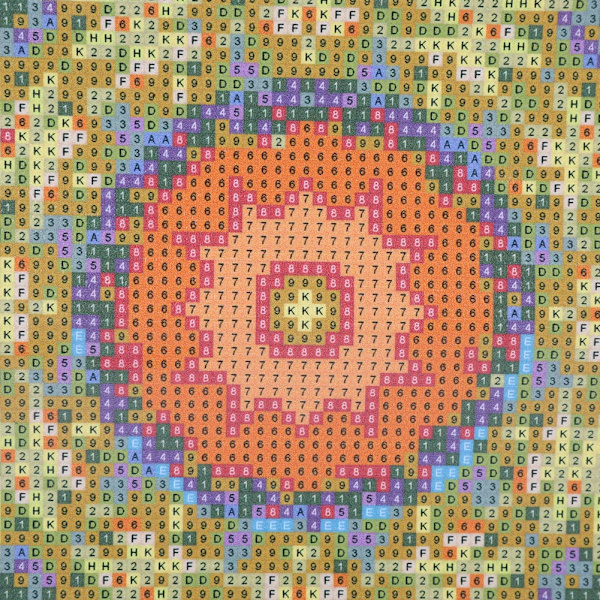 DIY Handgjord Strass Broderi Målning Korsstygn Kit Hantverk Väggdekor (8122 Blomma)