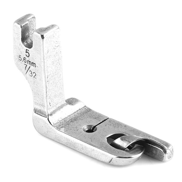 Yleiskäyttöinen teollinen yksireikäinen paksupohjaompelukone rullattu helmapidike (5,6 mm)