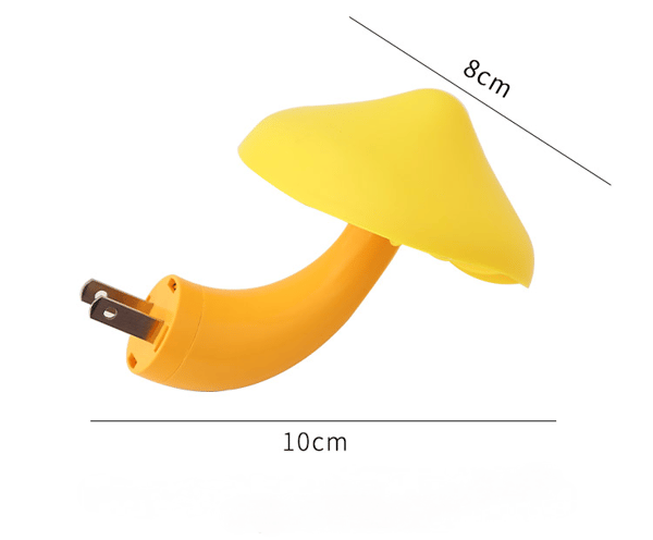Svampformet energibesparende sensor LED-natlampe med