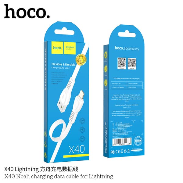 hoco. X40 Ark egnet til Apple datakabel universal mobil