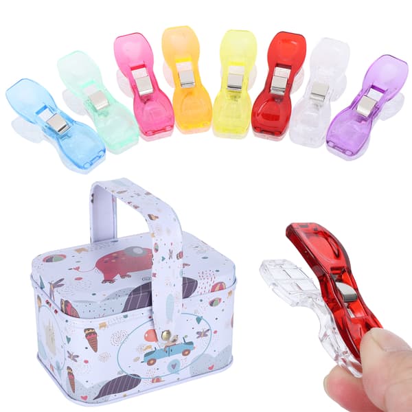 20 stk Quilting Clips Hemming Miljøvenlig Farve Plast Patch Work Fast Klip