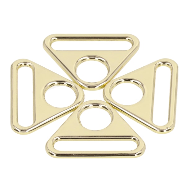 10 stk justerbar spenne 38mm sinklegering materiale multifunksjonell lett bærbar bagasjetilbehør Light Golden