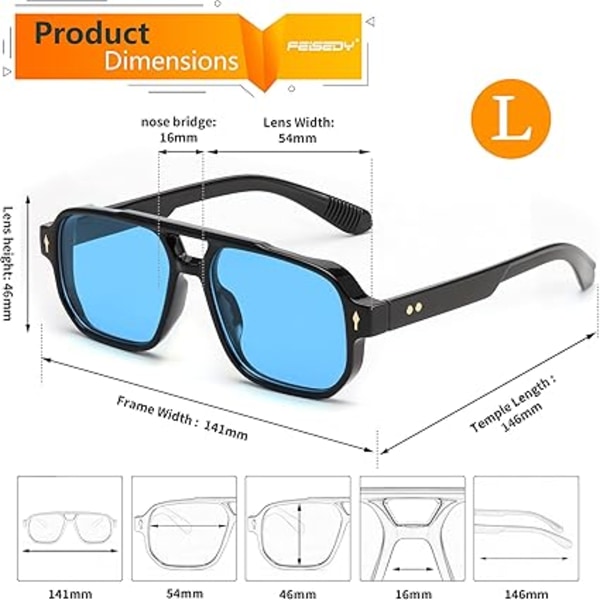 Retro Neliö Aviator Aurinkolasit Naiset Miehet, 70-luvun Pienet Vintage Suorakulmaiset UV400 Aurinkolasit B9120