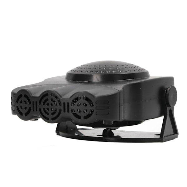Dobbelttilstands Bilvarmer 360° Drejelig 150W ABS Bærbar Bilrudesafrimmer Afdugter 12V 12.5A 24V 9A