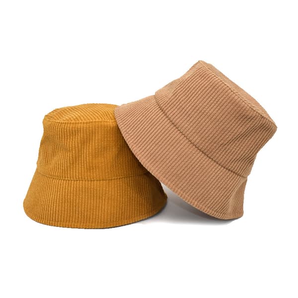 Unisex Vinter Varma Corduroy Sammet Hink Hat Ribbad Solid C C