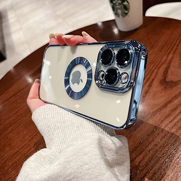 Kompatibel med iPhone 12 Pro Max Skal med kameralins Pro