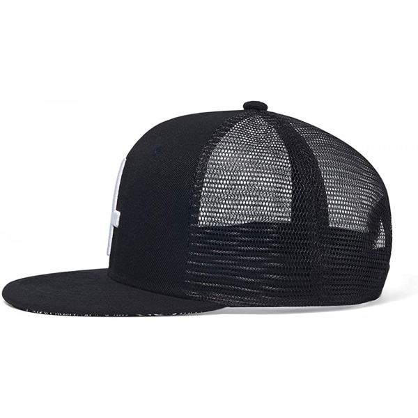 Mesh Trucker Hats,Outdoor Snapback Dad Hat,Hip Hop Men Women F