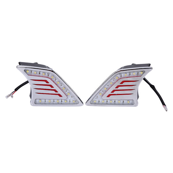 1 par bilens kjørelys DRL LED dagslys tåkelys for Toyota Hilux Vigo 12-14