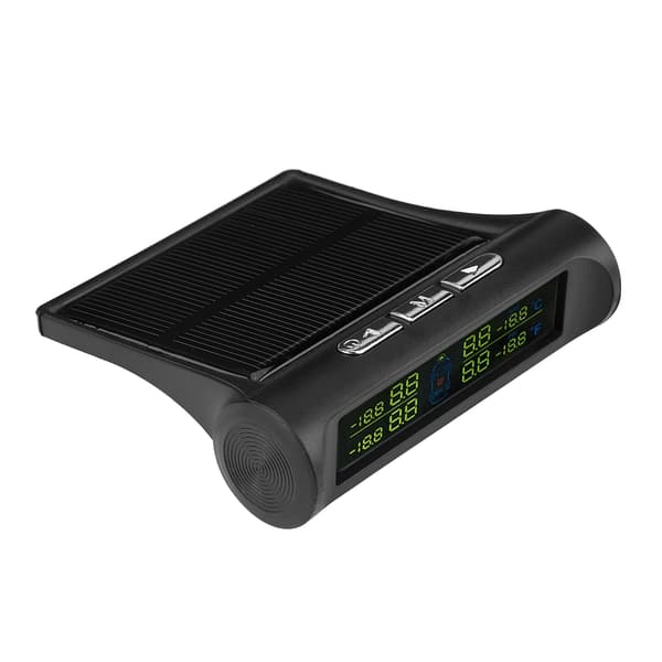 Bil TPMS Dekktrykksovervåkingssystem Dekktrykk Intern Sensor Solenergi Lading