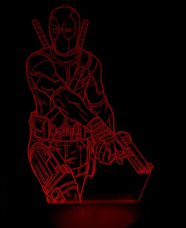 Deadpool 3D nattlys
